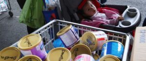 Food pantry distributes baby formula
