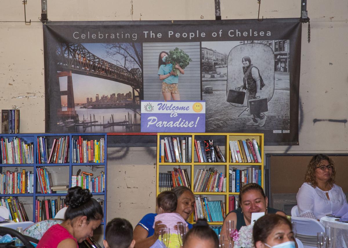Mothers with Children at LC library