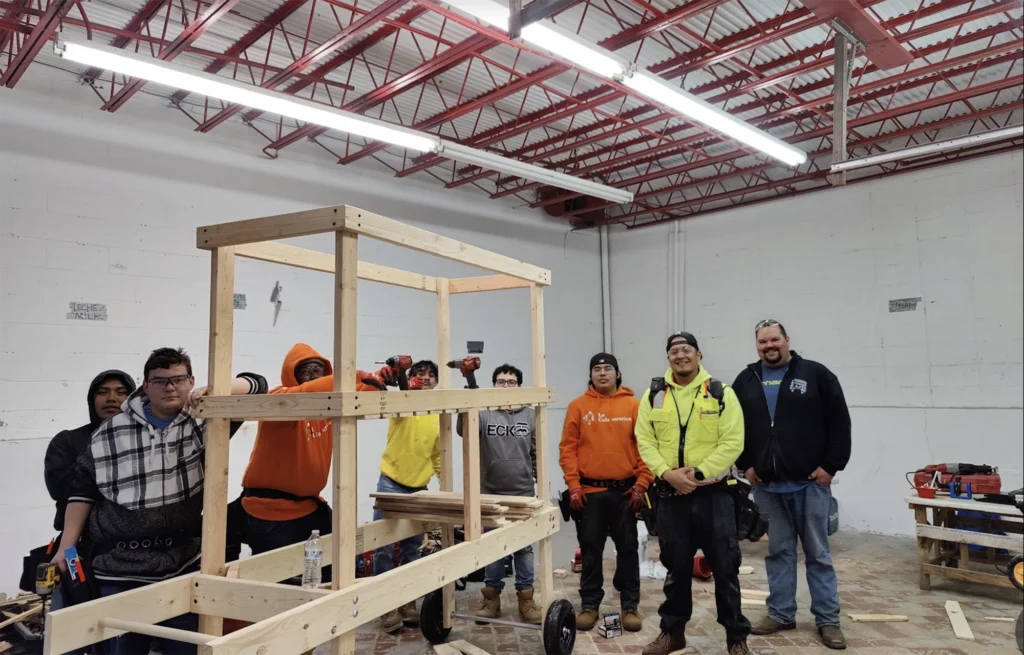 Construction team