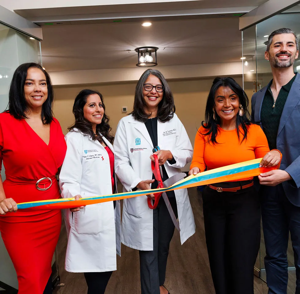 Mass General Brigham ribbon cutting ceremony