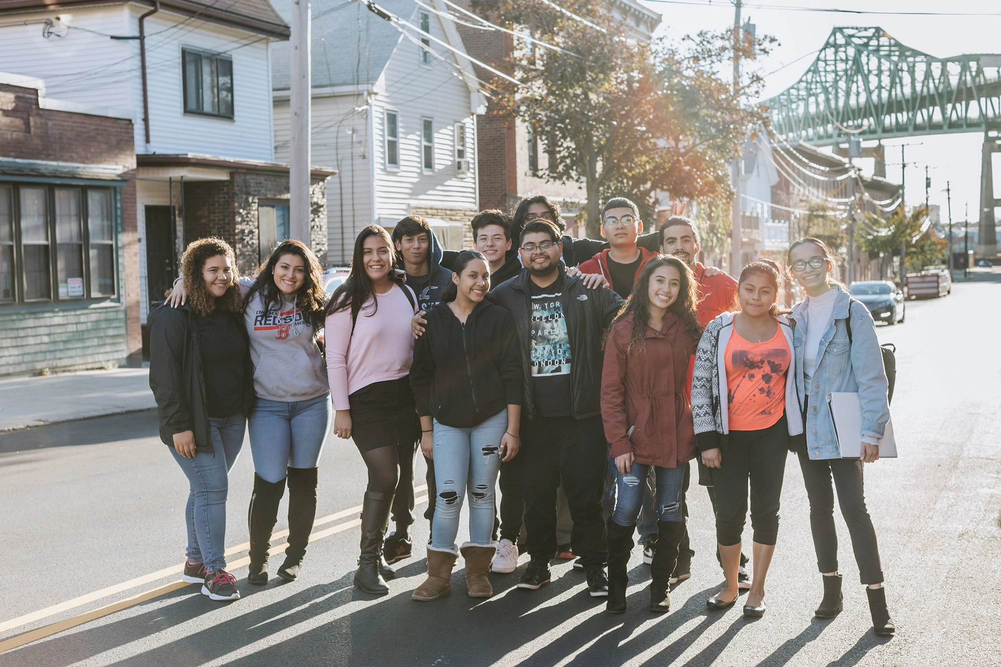 Youth group photo