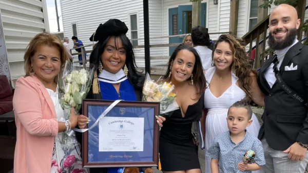 Gladys receives honorary degree